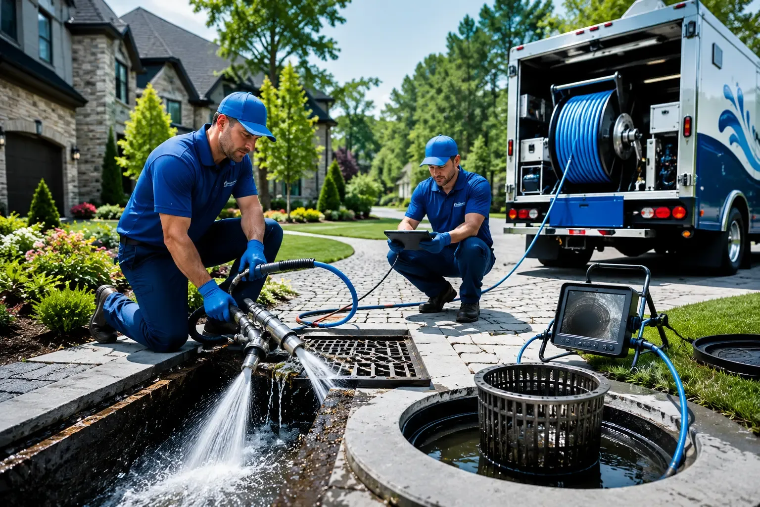 Local outdoor drain cleaning professionals in Whitesboro, OK