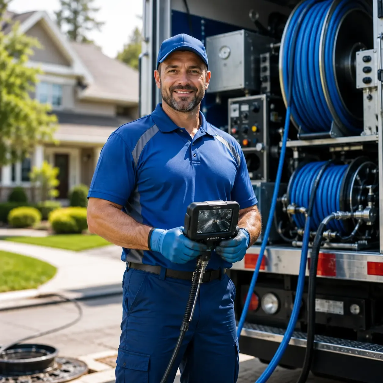 Local outdoor drain cleaning specialists in Whitesboro, OK